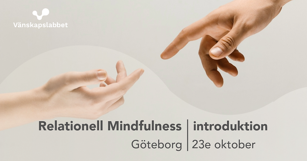 Relationell Mindfulness introduktion, Göteborg