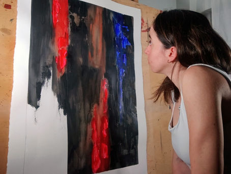 ¿Qué es el expresionismo abstracto? El estilo de mi serie Sentir