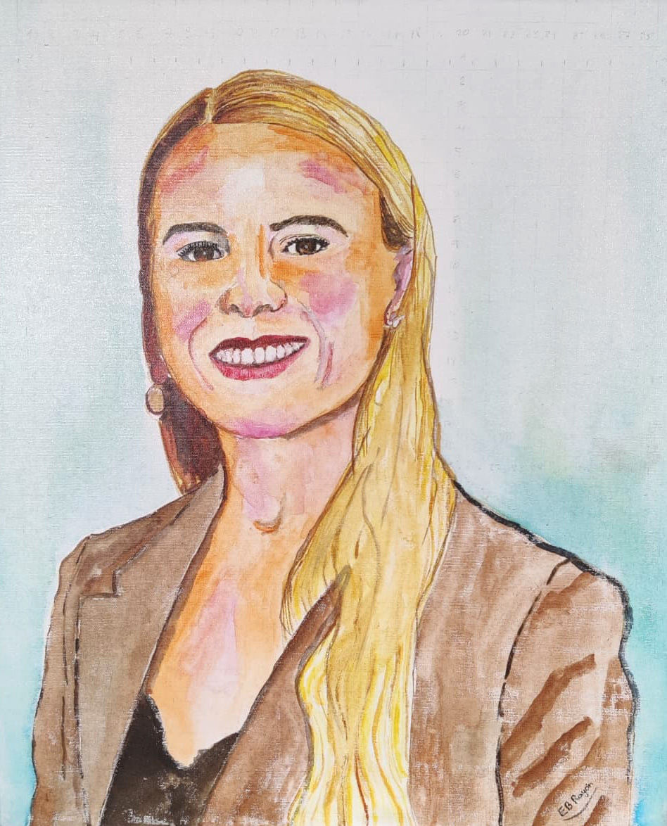 María. 2026. Serie "Mujer junto a Mujer".