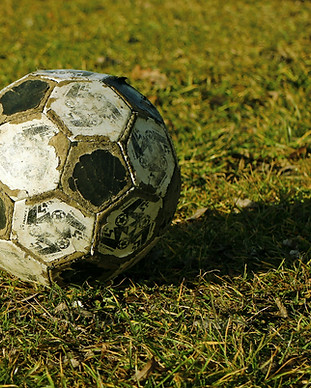 Alter Fußball-Spielball