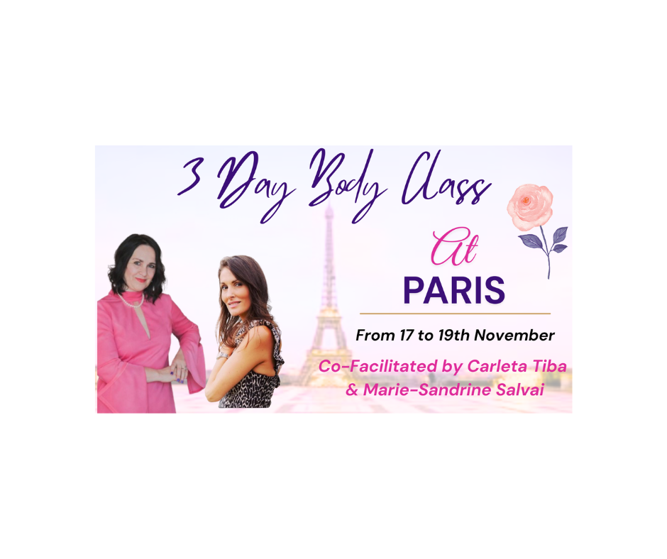 3 Day Body Class at PARIS with Carleta Tiba & Marie- Sandrine Salvai