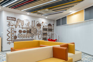 Modern Wall Designs for a Vibrant Office Environment