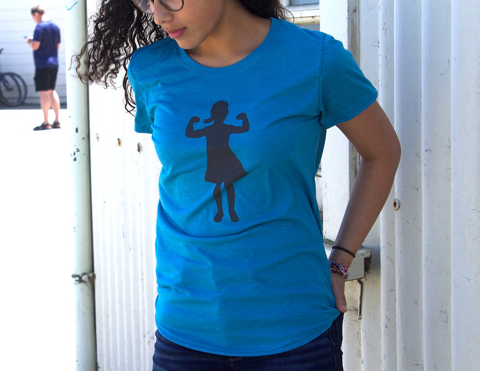 Thumbnail: Power Girl T-Shirt, Polyester-Cotton