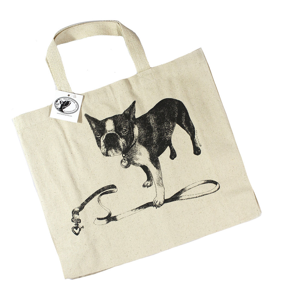 Thumbnail: French Bulldog Cotton Tote