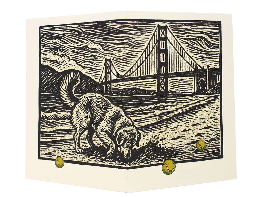 Thumbnail: Digging by the Golden Gate Card