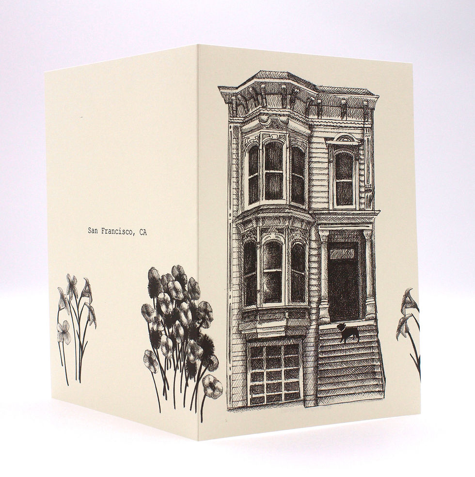 Thumbnail: Victorian House Blank Card