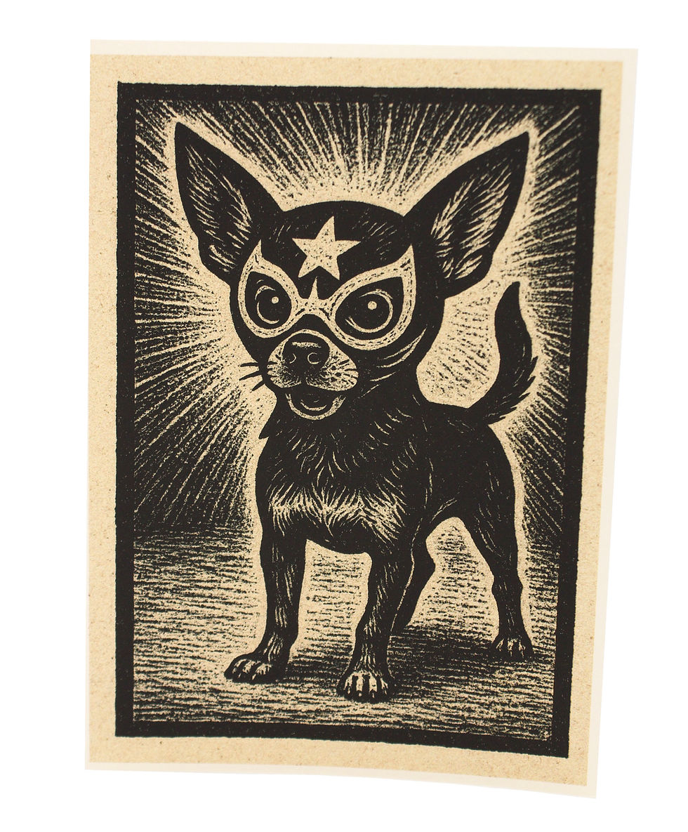 Thumbnail: Chihuhua with Mask Card