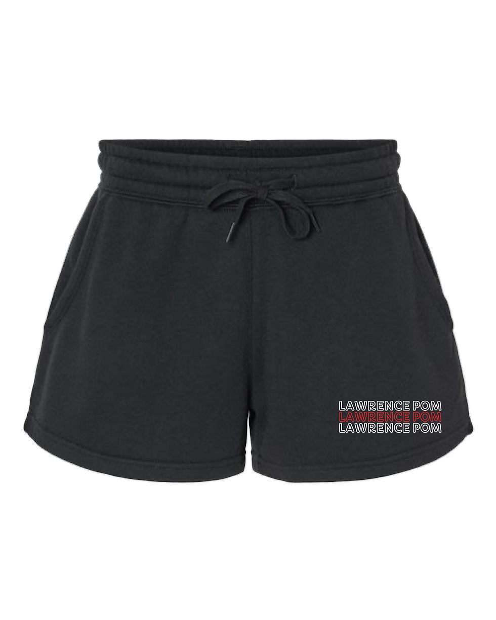 Thumbnail: LHS Spirit Squad Triple Line Women’s Lightweight California Wave Sweatshorts