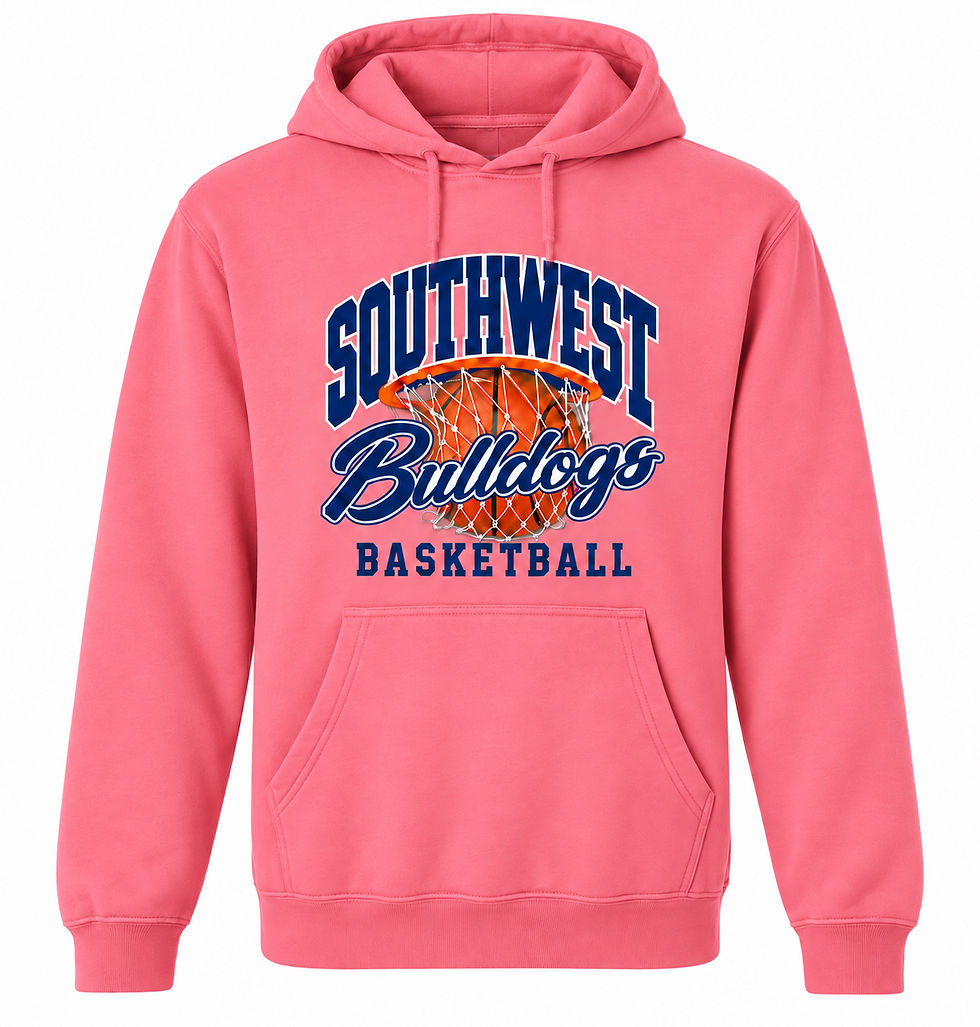 Thumbnail: SWMS Basketball 26 Independent Hooded Sweatshirt