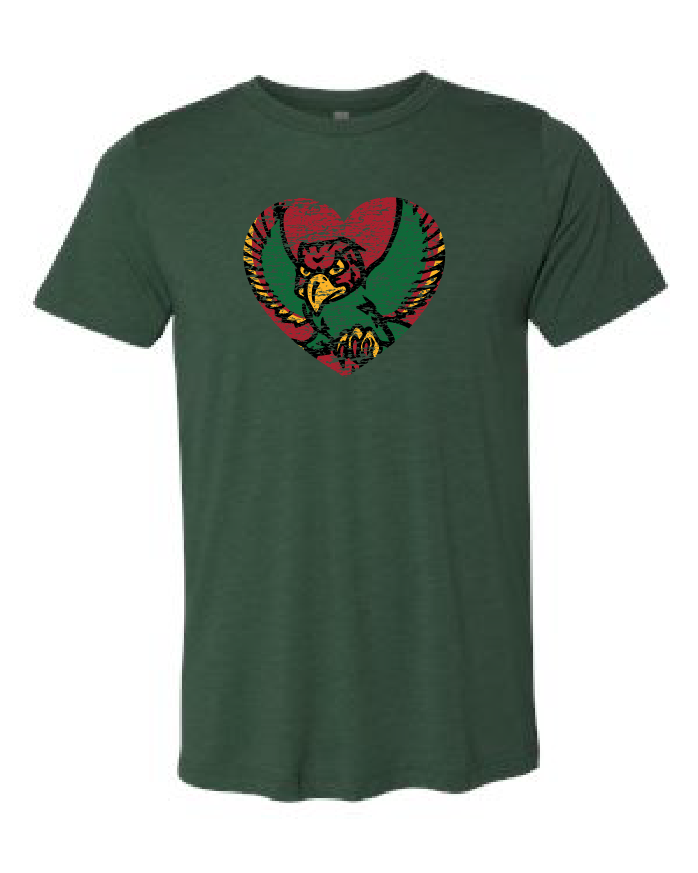 Thumbnail: Firebird Heart Triblend Tee