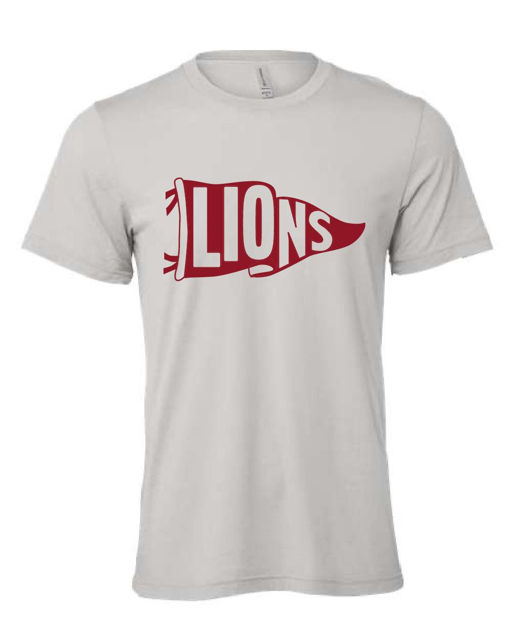 LHS Football Pennant Bella Tee