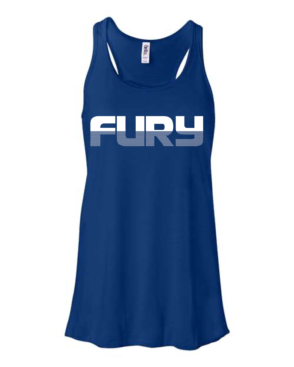 Thumbnail: Fury Split Women's Flowy Racerback Tank