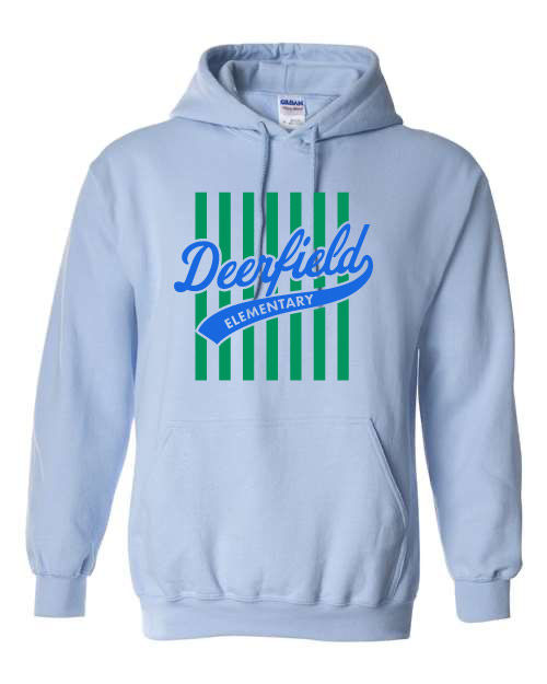 Thumbnail: Deerfield 26 Stripes Hooded Sweatshirt