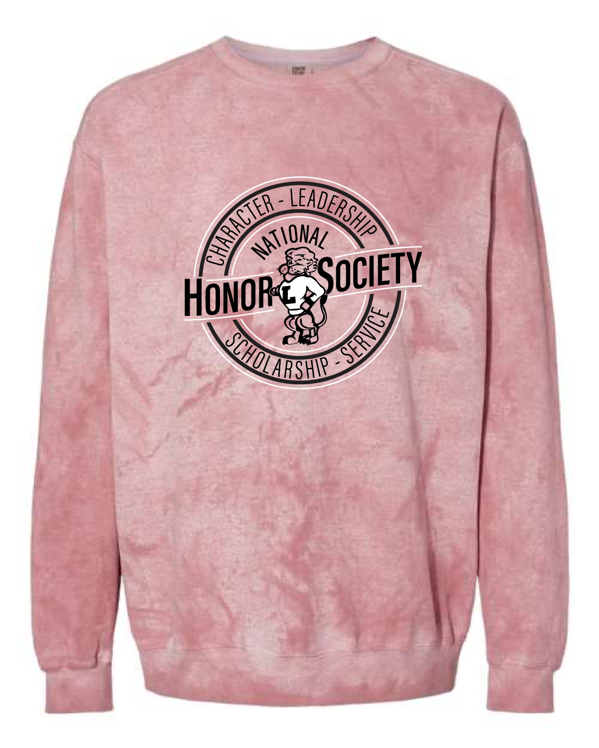 LHS NHS Color Blast Comfort Color Crewneck Sweatshirt