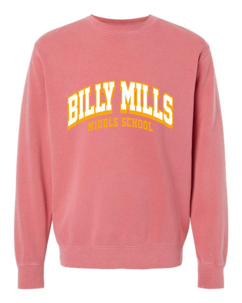 BMMS 26 Arched Pigment-Dyed Crewneck Sweatshirt