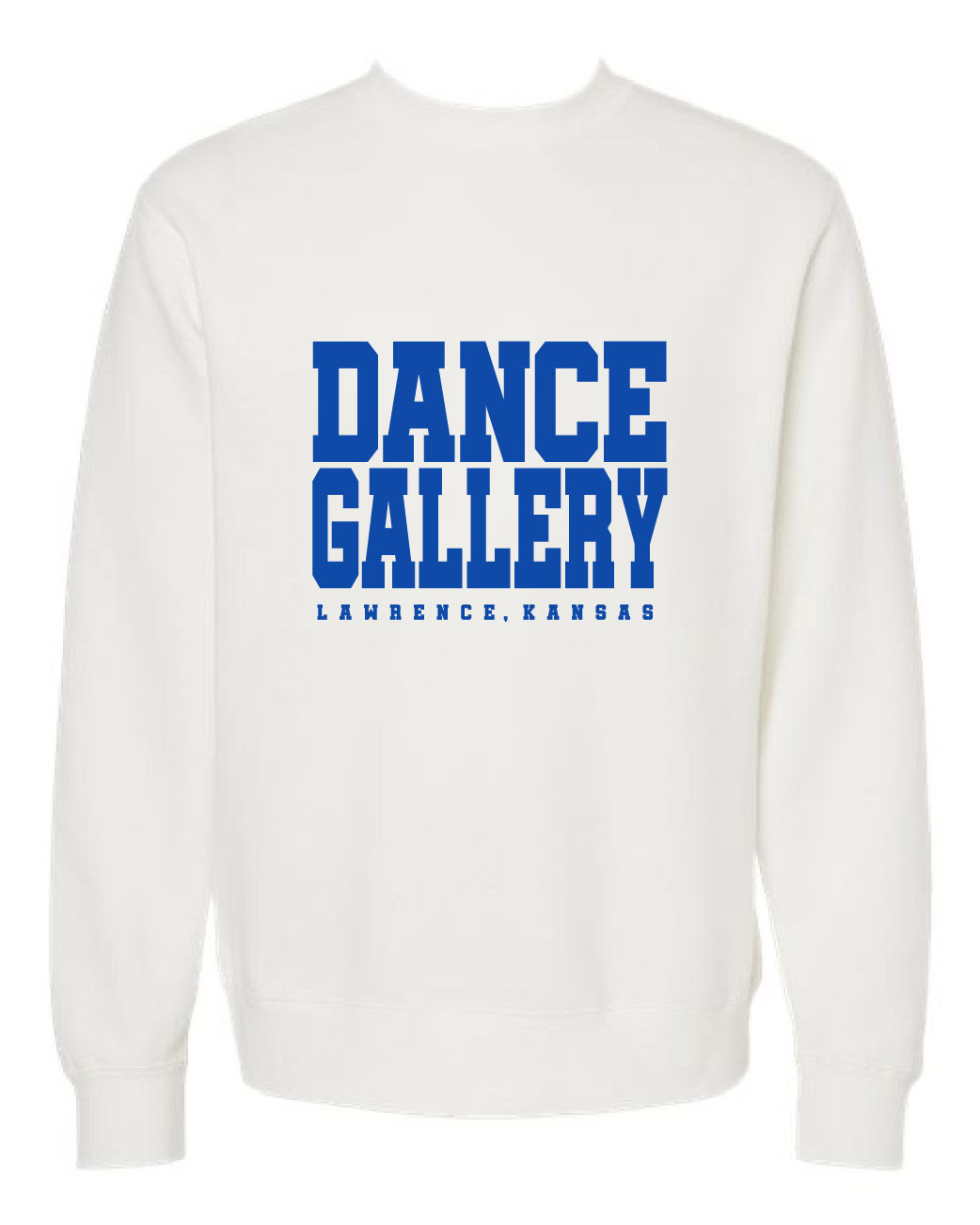 Dance Gallery Classic Comfort Colors Crewneck Sweatshirt - Royal Print