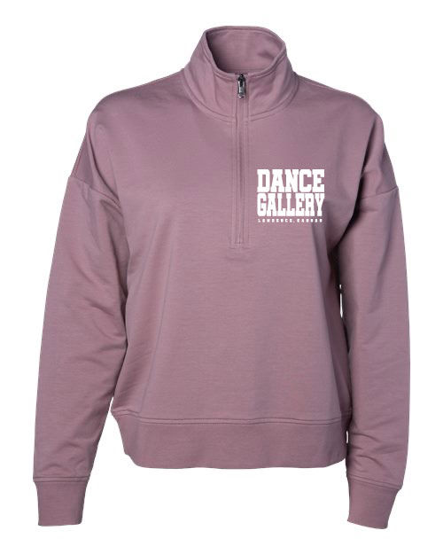 Dance Gallery Embroidered 26 Women's Perform Quarter Zip