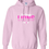 Thumbnail: LHS Pink Out Dotted Split Hooded Sweatshirt