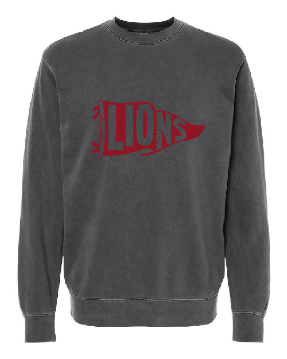 Thumbnail: LHS Football Pennant Independent Crewneck Sweatshirt