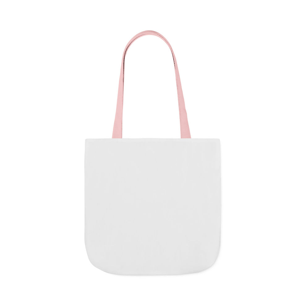 Thumbnail: Canvas Tote Bag, 5-Color Straps