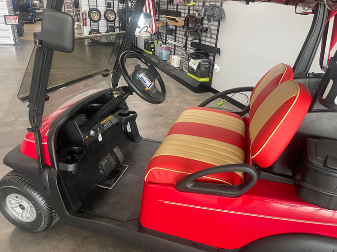 RED PRECEDENT Ocala Golf Cart