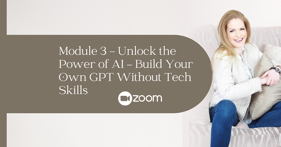 Unlock the Power of AI – Build Your Own GPT Without Tech Skills