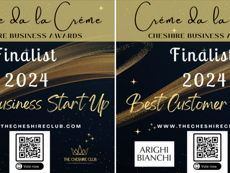 ElevAIte Makes Finalist for Two Categories in the 2024 Crème de la Crème Cheshire Business Awards!