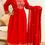 Thumbnail: Red frock style suit