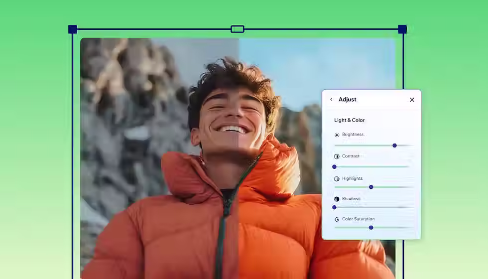 How to edit photos