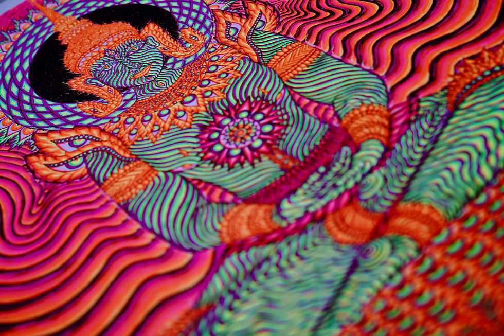 Thumbnail: UV "ENLIGHTENMENT" | Limited Edition Blacklight Poster Print