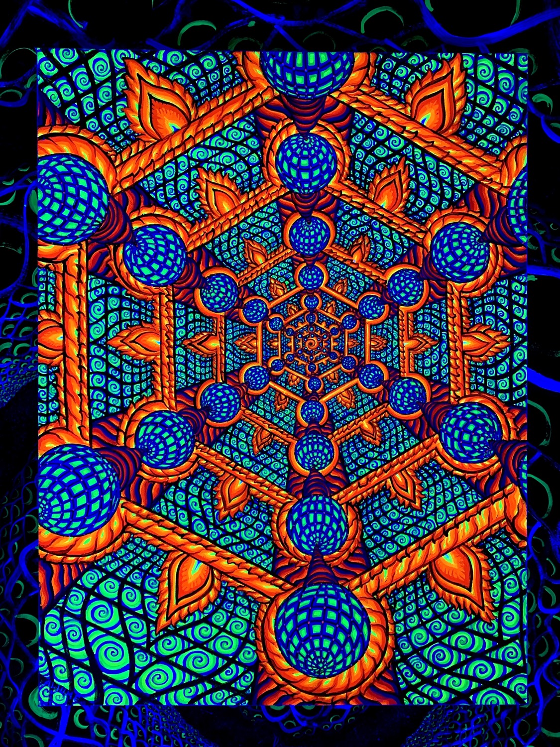 Thumbnail: ”LIBRARY OF BABEL” Signed Metallic Photo Art Print