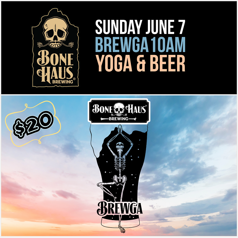 Brewga: Yoga & Beer
