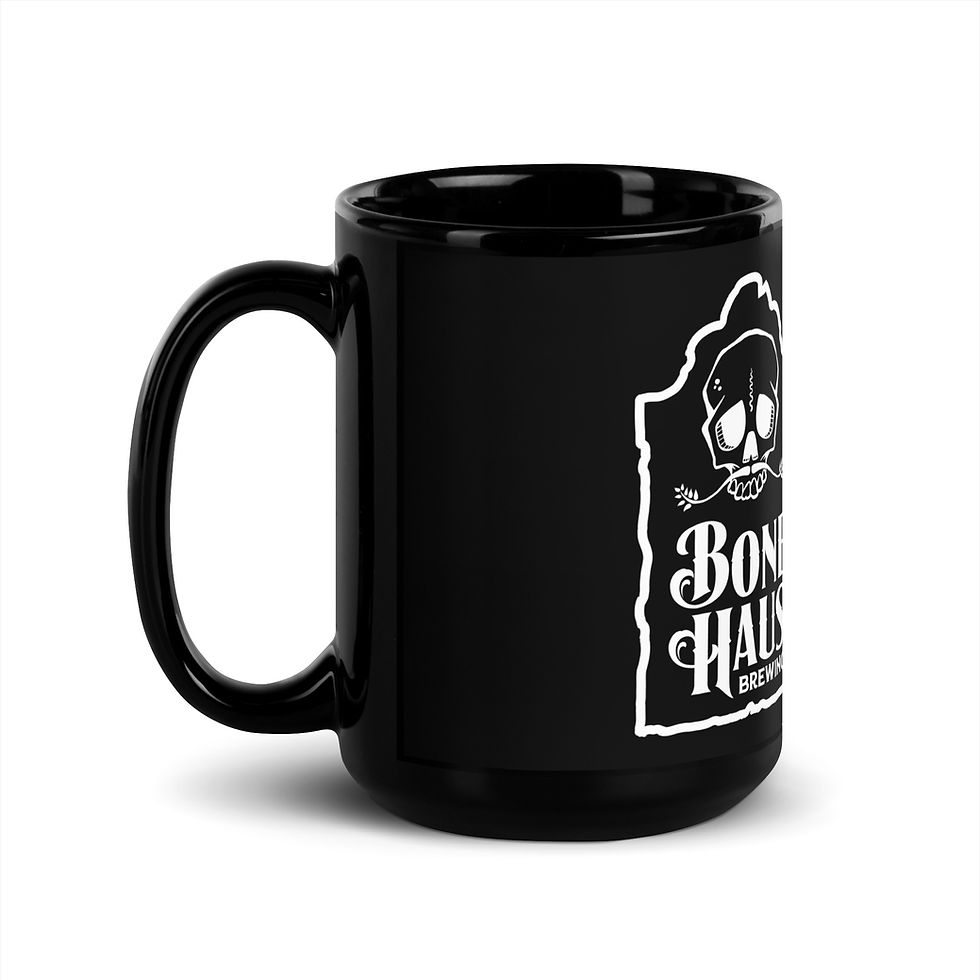 Thumbnail: Tombstone Black Glossy Mug