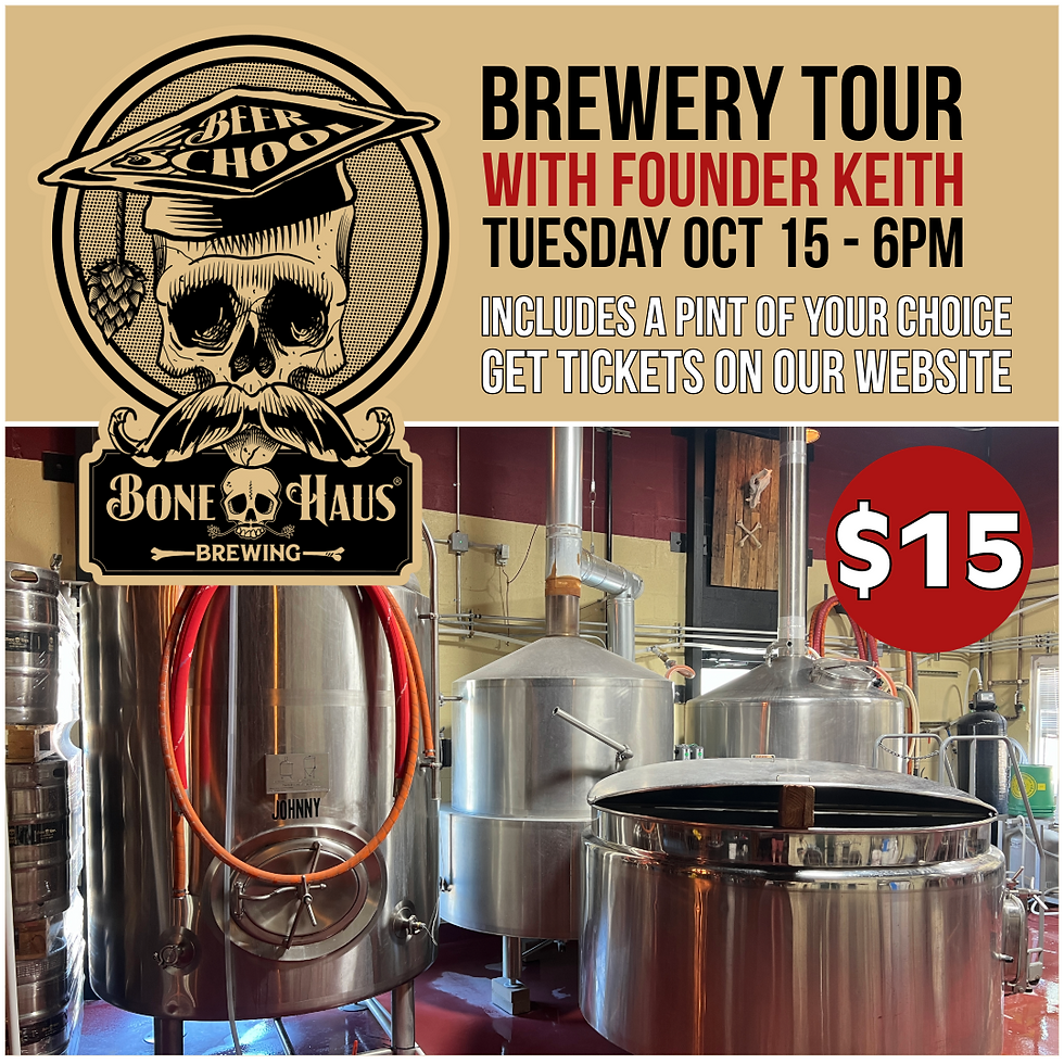 Brewery Tour with Founder Keith