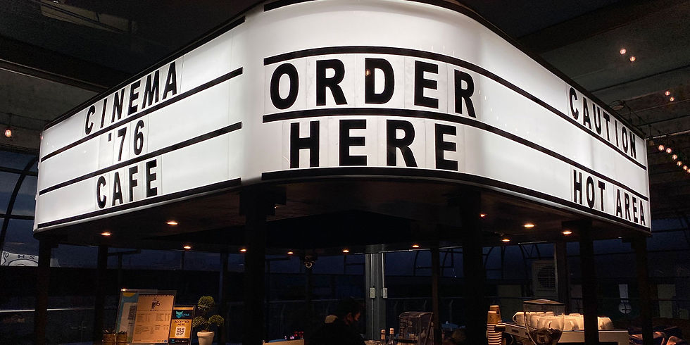 LIGHTS, CAMERA, COFFEE!