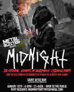 Midnight Rebirth By Blasphemy Listening Party