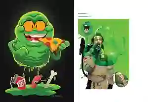 Ghostbusters Artbook Printed in Blood