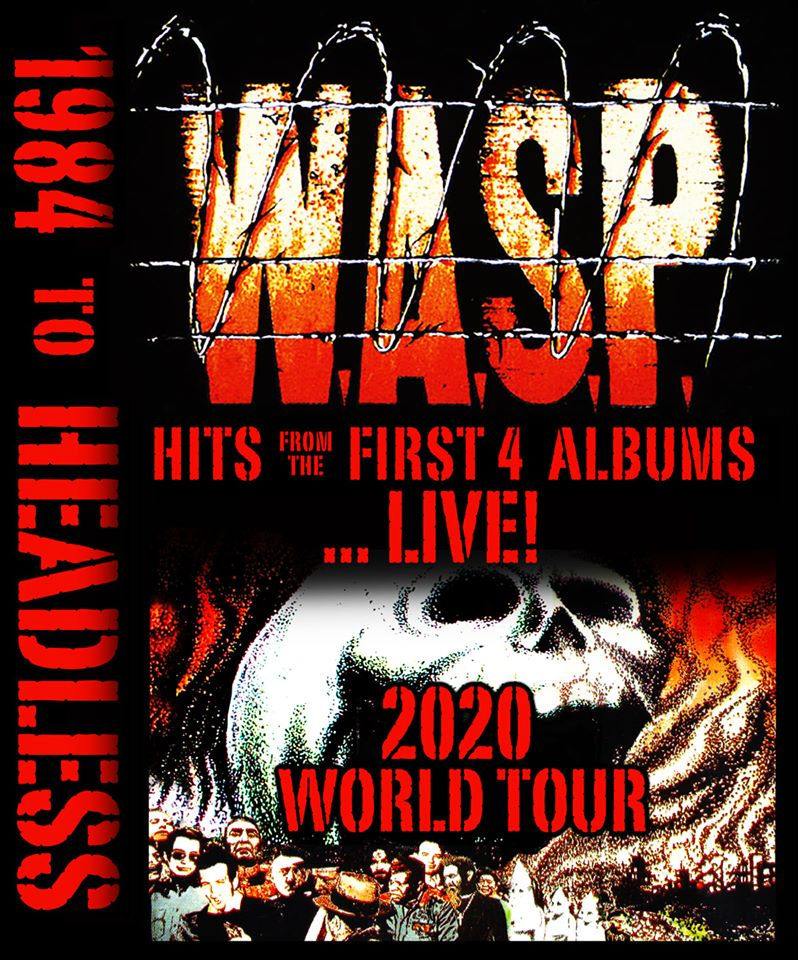 W.A.S.P. 1984 to Headless World Tour