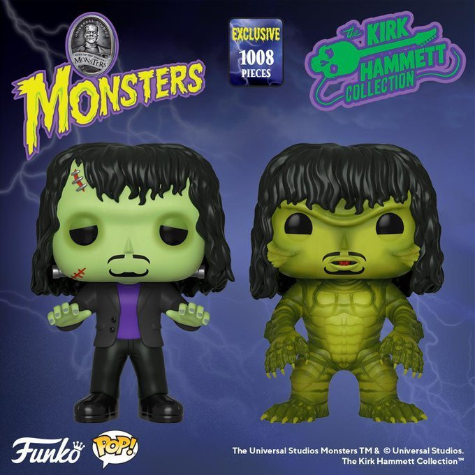 Kirk Hammett Universal Monsters Funko Pop