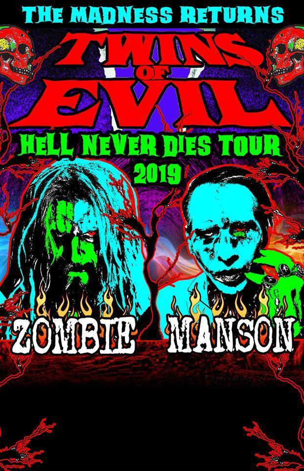 Twins of Evil 2019 Rob Zombie Marilyn Manson