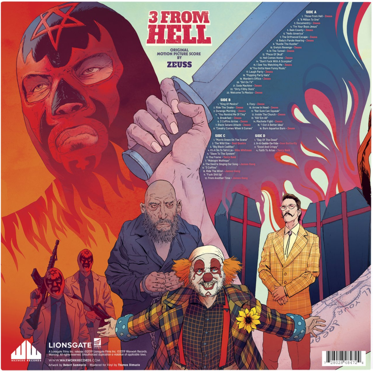 Waxwork Records 3 From Hell Vinyl