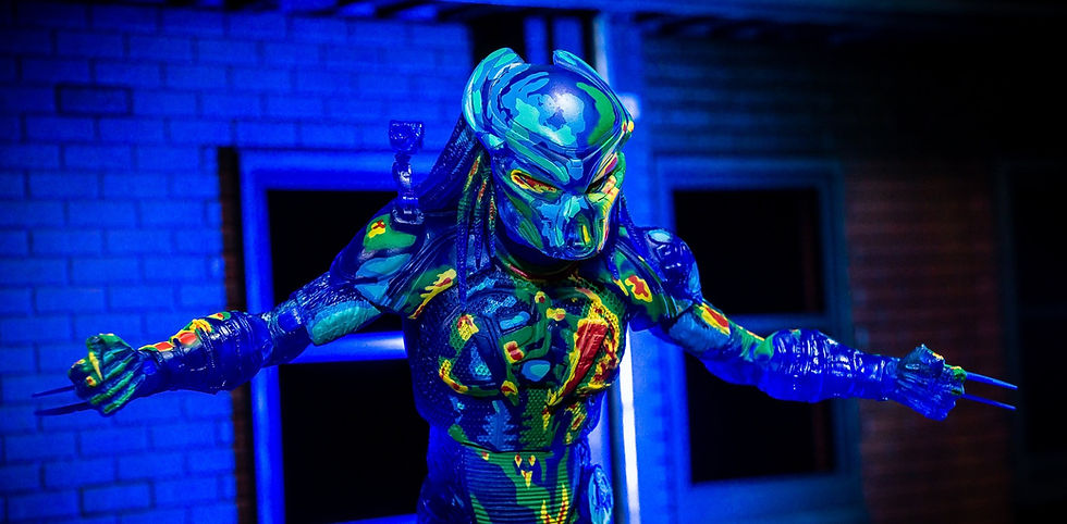 NECA Thermal Vision Fugitive Predator Figure