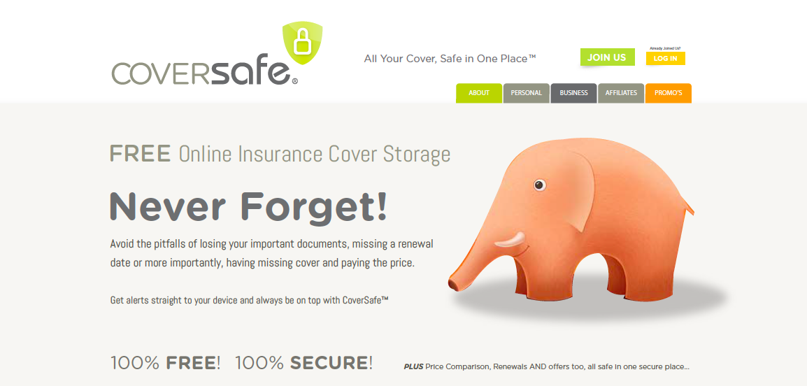 Insurance documents in the cloud
