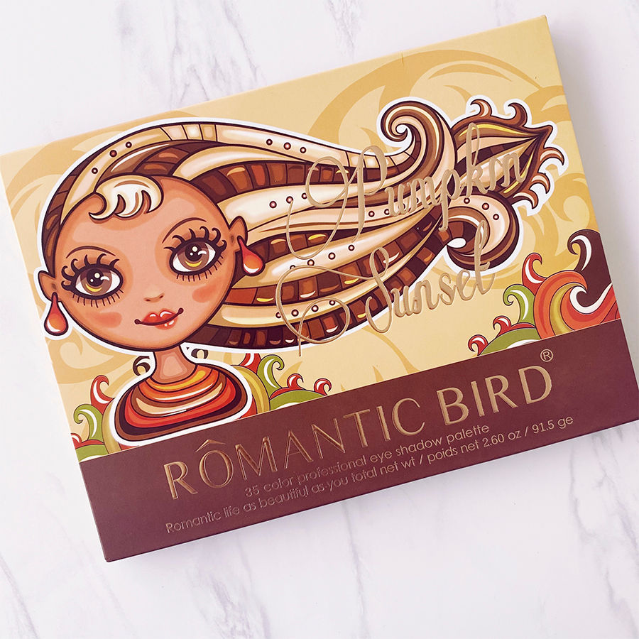 Miniatura: SOMBRA MUÑEQUITA ROMANTIC BIRD REF 8035 PUMPKIN SUNSET
