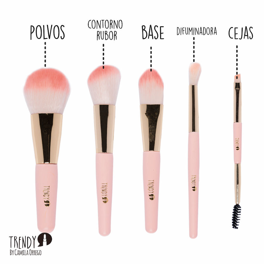 Miniatura: Kit Brocha Trendy Mini KT-5