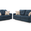 Thumbnail: Danum Sofa and Loveseat - Ink