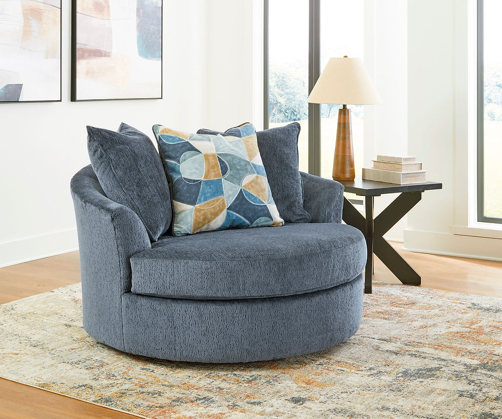 Thumbnail: Maxon Place Oversized Swivel Accent Chair