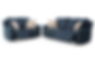 Thumbnail: Danum Sofa and Loveseat - Ink