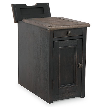 Thumbnail: Tyler Creek Chairside End Table with USB Charging