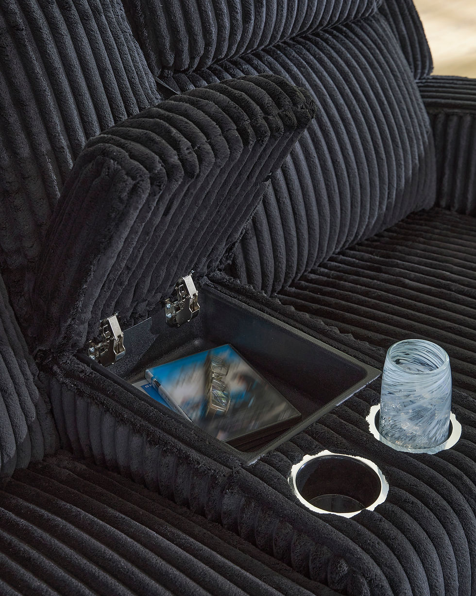 Thumbnail: TwinBrooke Belvarrow Sofa and Loveseat - Onyx